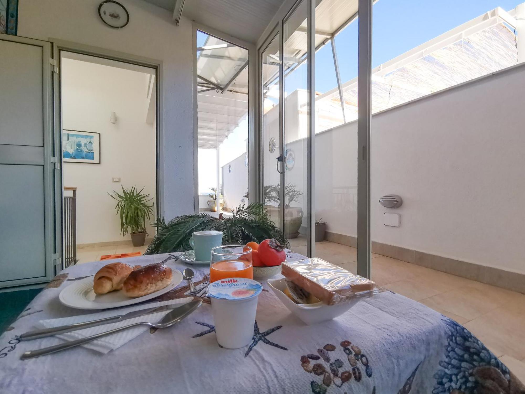 B&B Una Terrazza Sul Golfo Di Сферракавалло Экстерьер фото